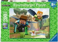 RAVENSBURGER CASSE-TÊTE 200 PIÈCES XXL -  MINECRAFT MANOIR FORESTIER #12004144